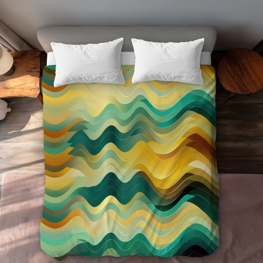 Rich by Design Turquoise Duvet Cover | Stylish Home Decor