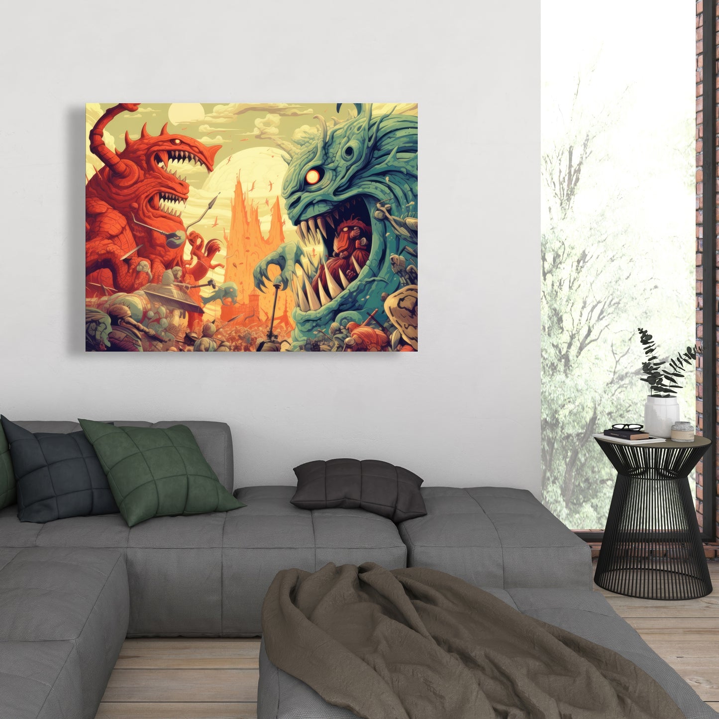 Colossi - 32"x32" Canvas
