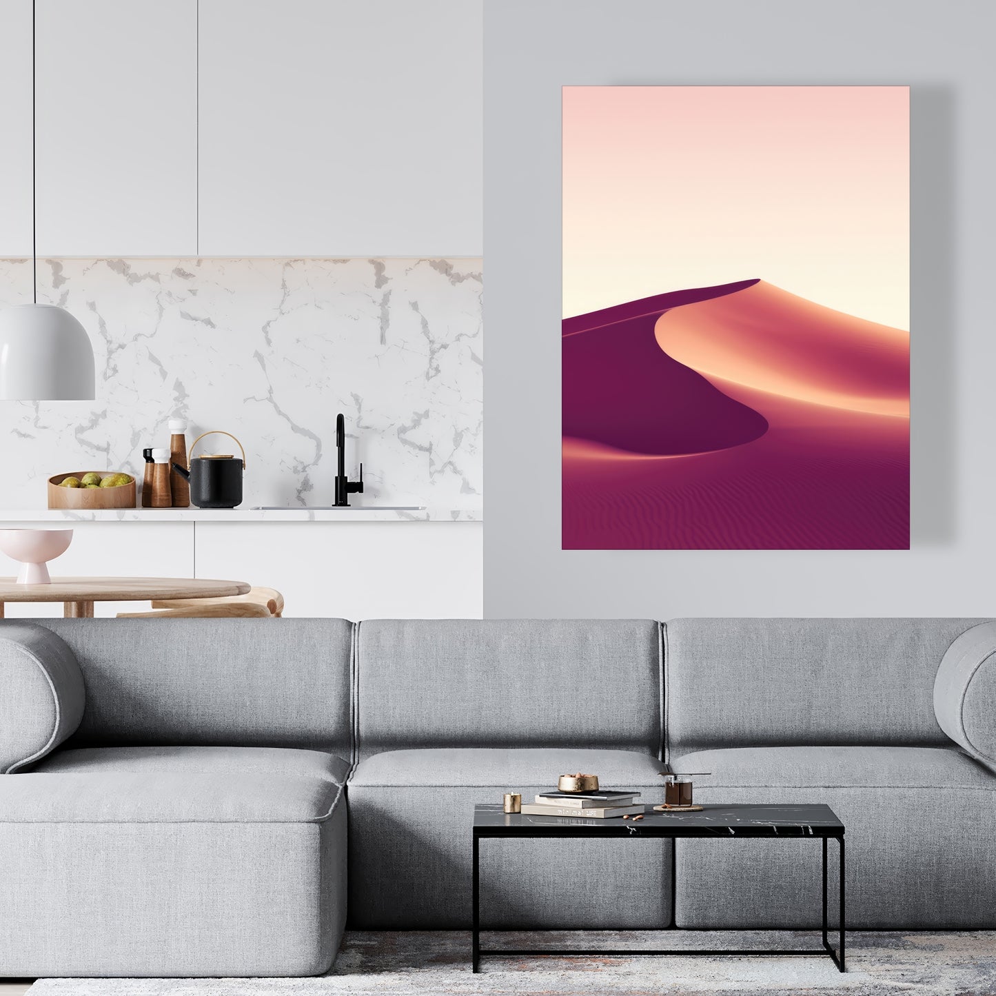 Setting sands - 32"x32" Canvas