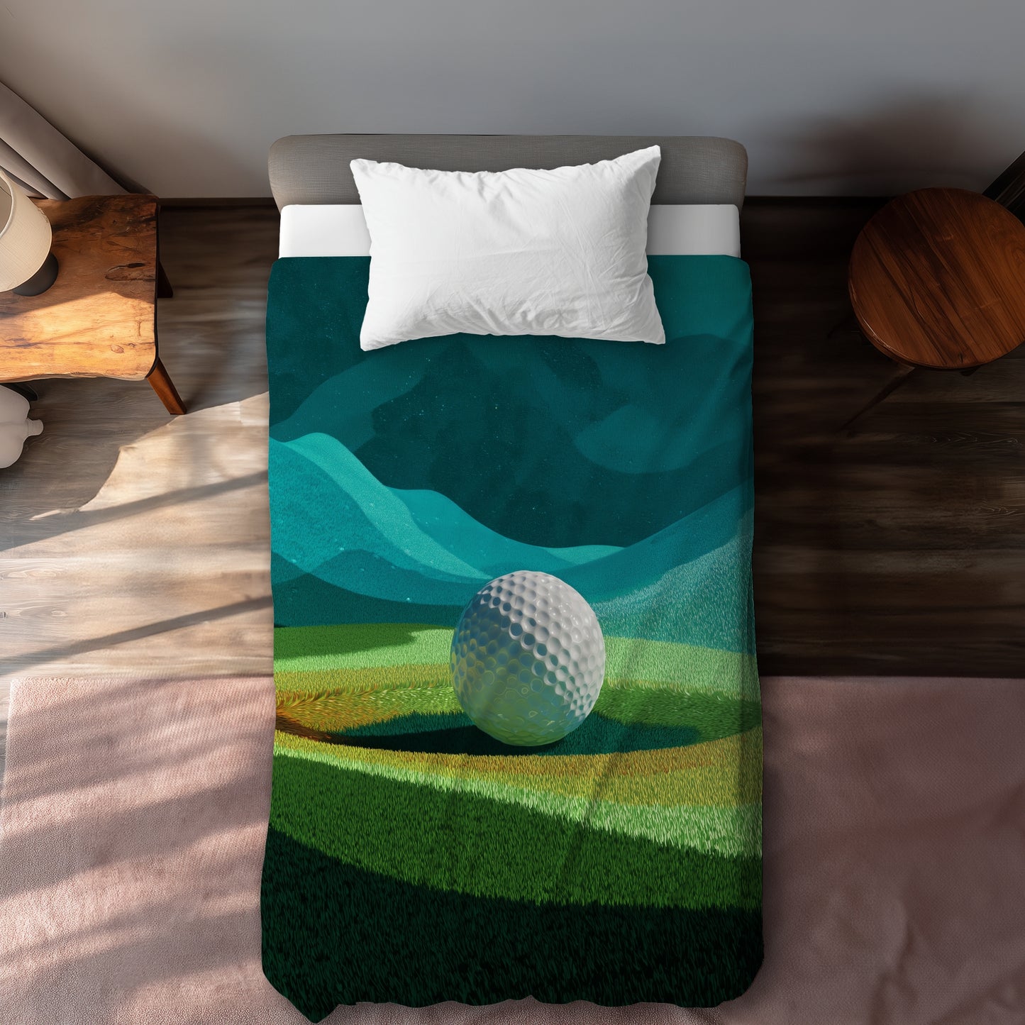 Landing Modern Man Cave Duvet Cover | Home Decor Essentials