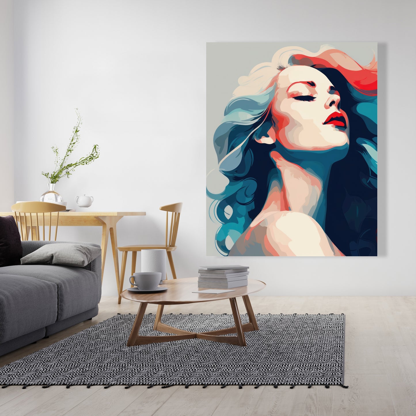 Beauty at its purest - 32"x32" Canvas