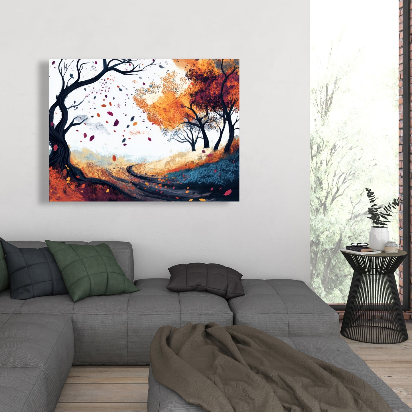 Cool weather - 32"x32" Canvas
