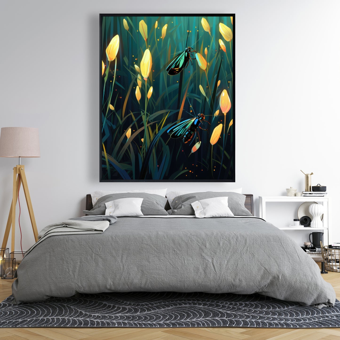 Appealing - Framed Canvas - Print on demand