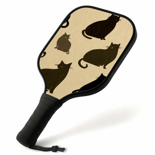 Ensemble de raquettes de pickleball décontractées Silent Cat Gathering