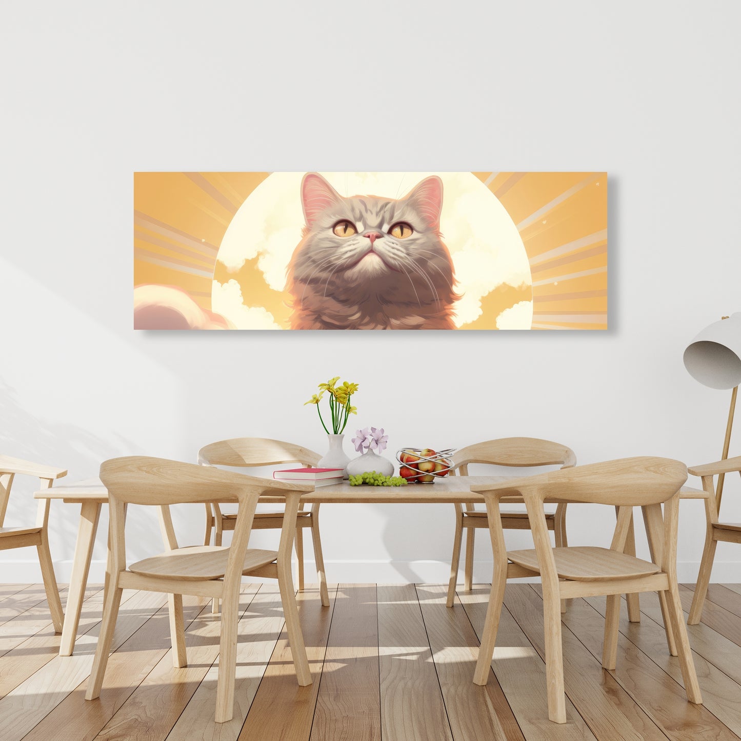 Intangible purr - 32"x32" Canvas