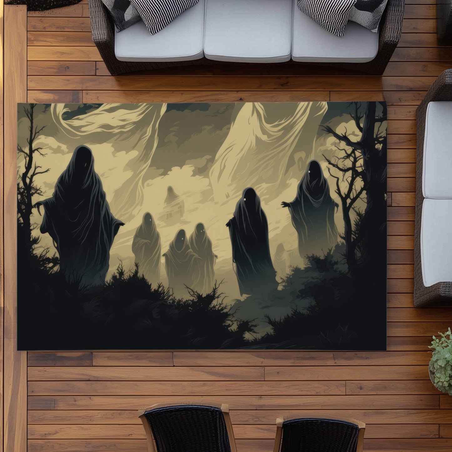 Limbo Black Outdoor Area Rug | Stylish Home Decor Accessory