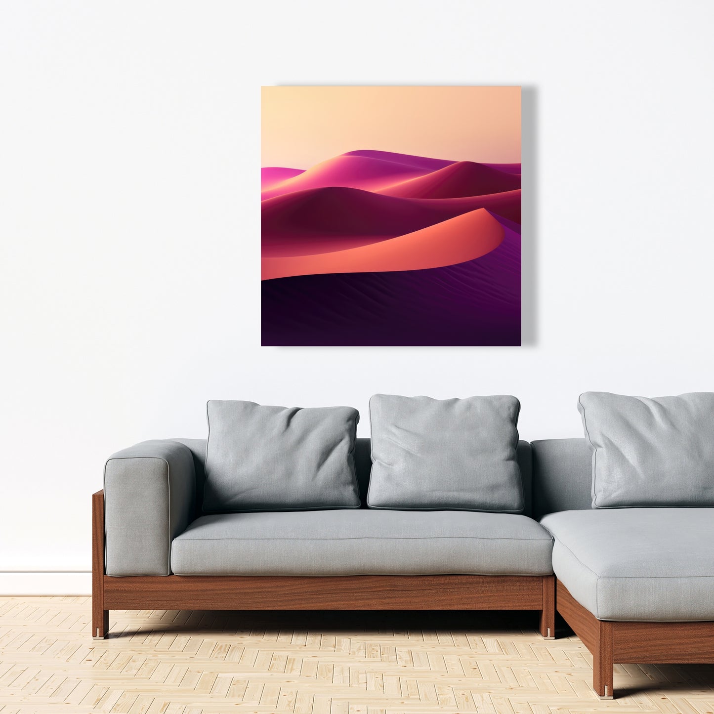 Deep dunes - 32"x32" Canvas
