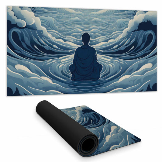 Infinite Wisdom Desk Mat - Elegant Home Decor Accessory