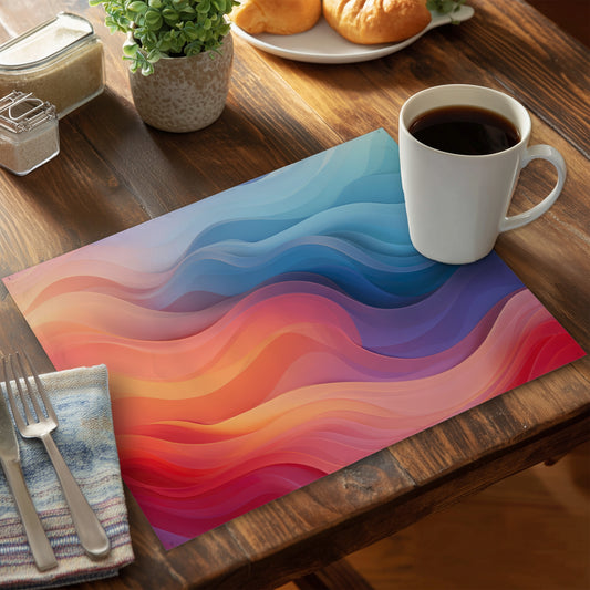 Sweet dreams Red Polyester Placemat | Home Decor Accent