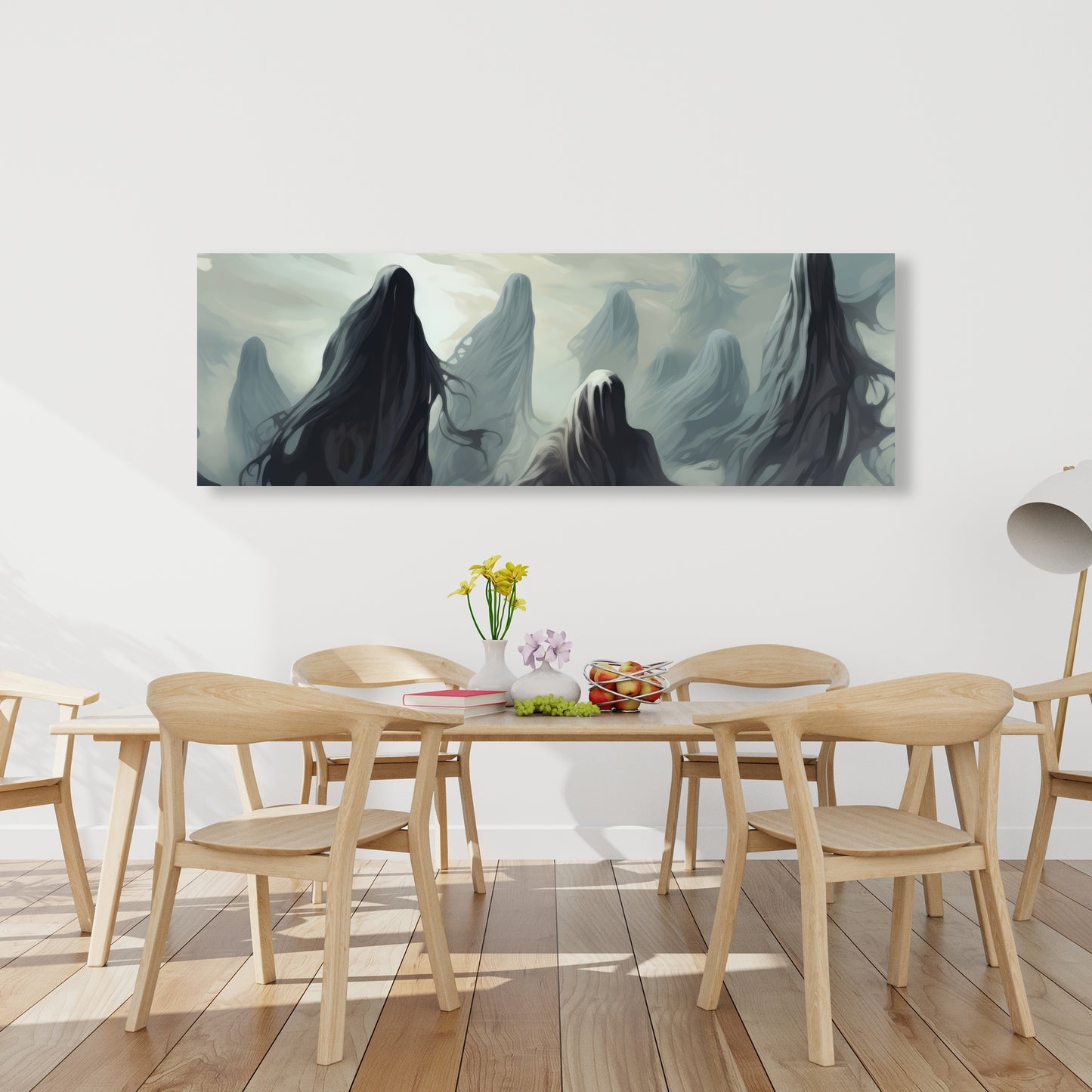 Searching for souls - 32"x32" Canvas