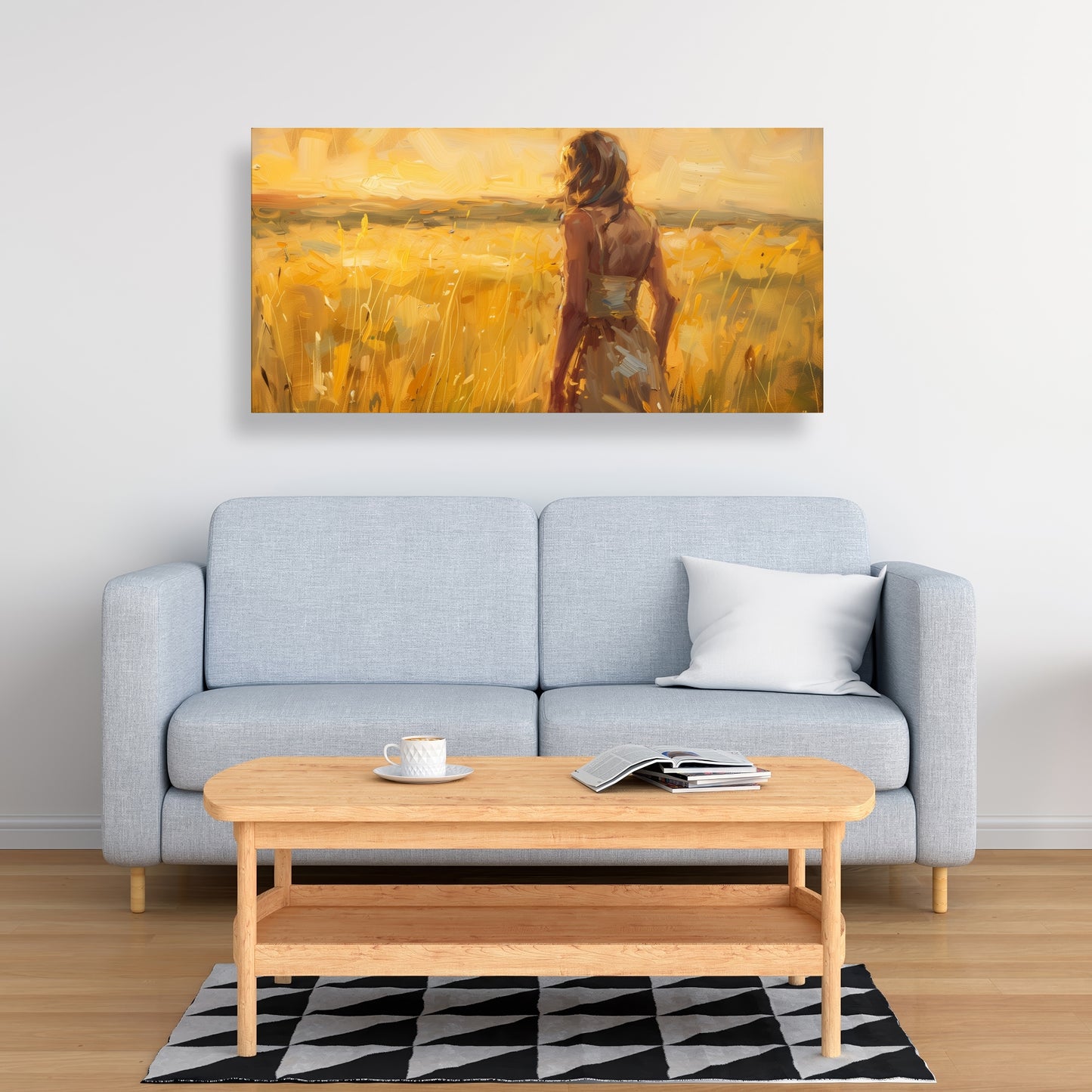 Exploring - 32"x32" Canvas