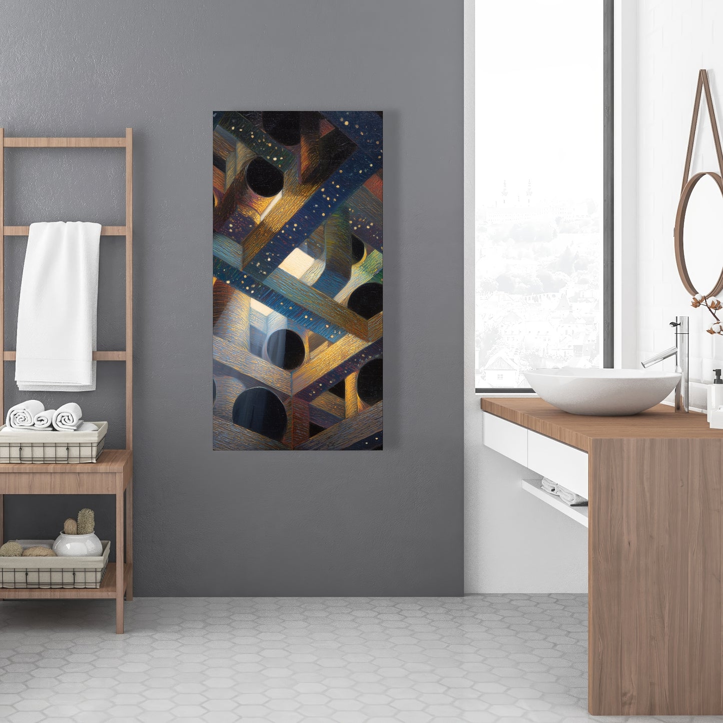 Pipe dream - 24"x24" Canvas