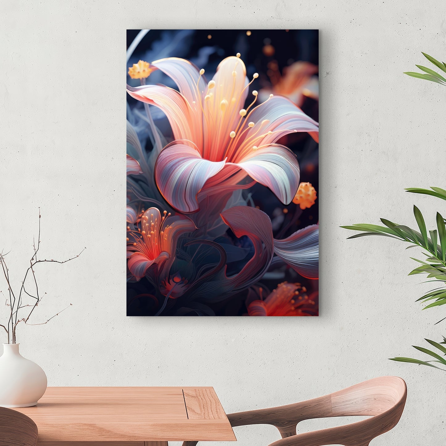 Astral bloom - 32"x32" Canvas