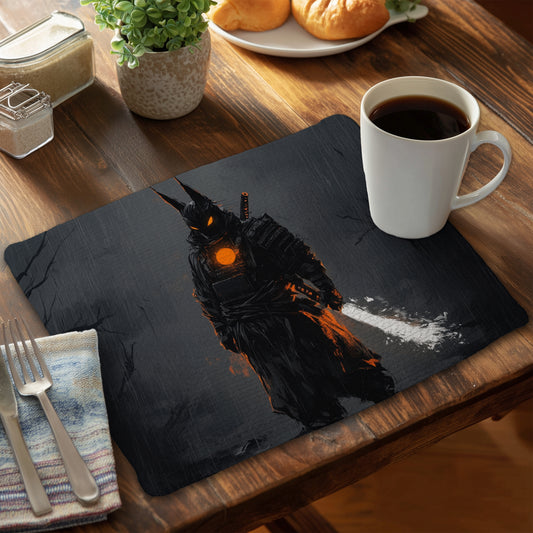 Blazing Braided Polyester Placemat for Stylish Home Decor