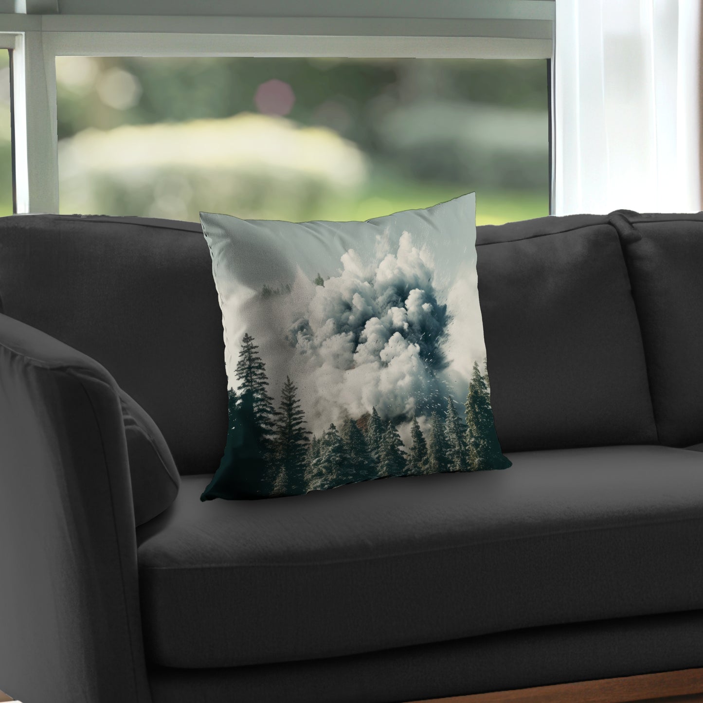 Unwanted catastrophe - Throw Pillow