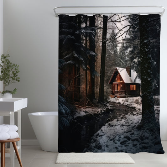 By the river - Shower Curtain