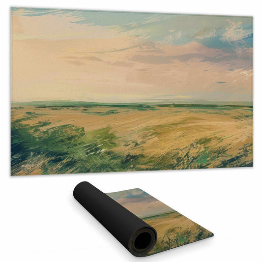 Evening in the Field Gaming Mat - Stylish Home Decor Mat