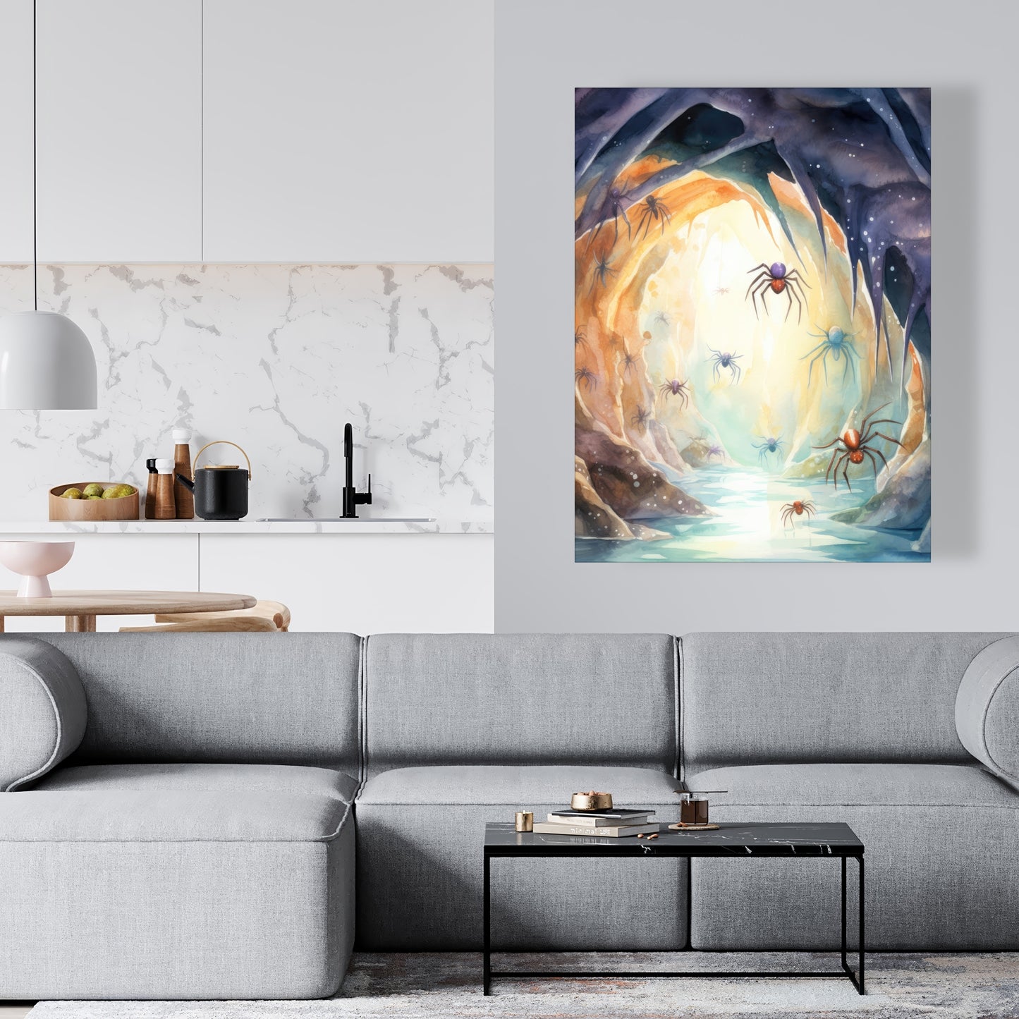 Dire - 32"x32" Canvas