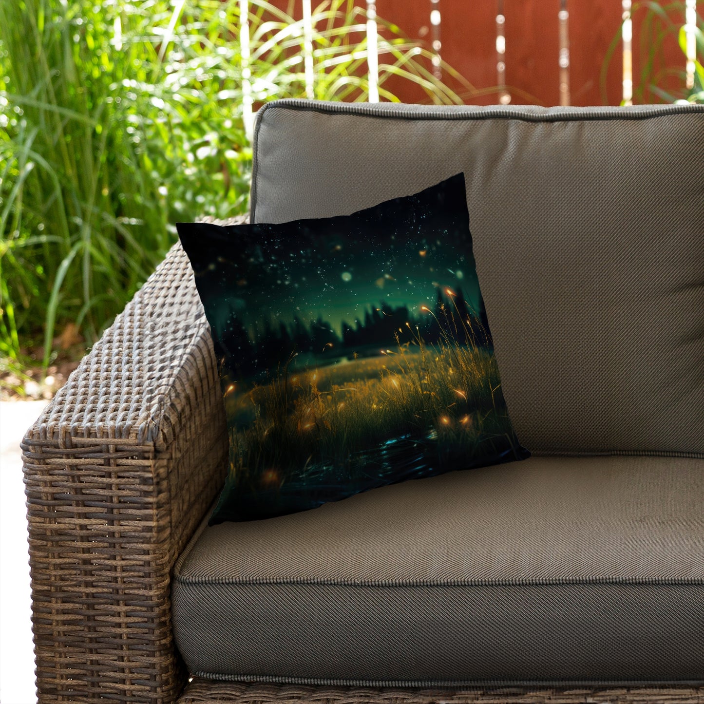 Light in the dark - Throw Pillow