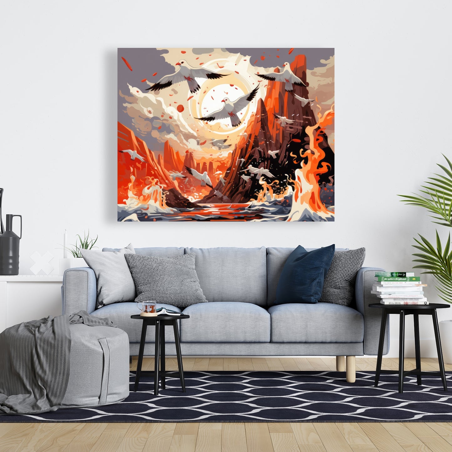 The escape - 32"x32" Canvas