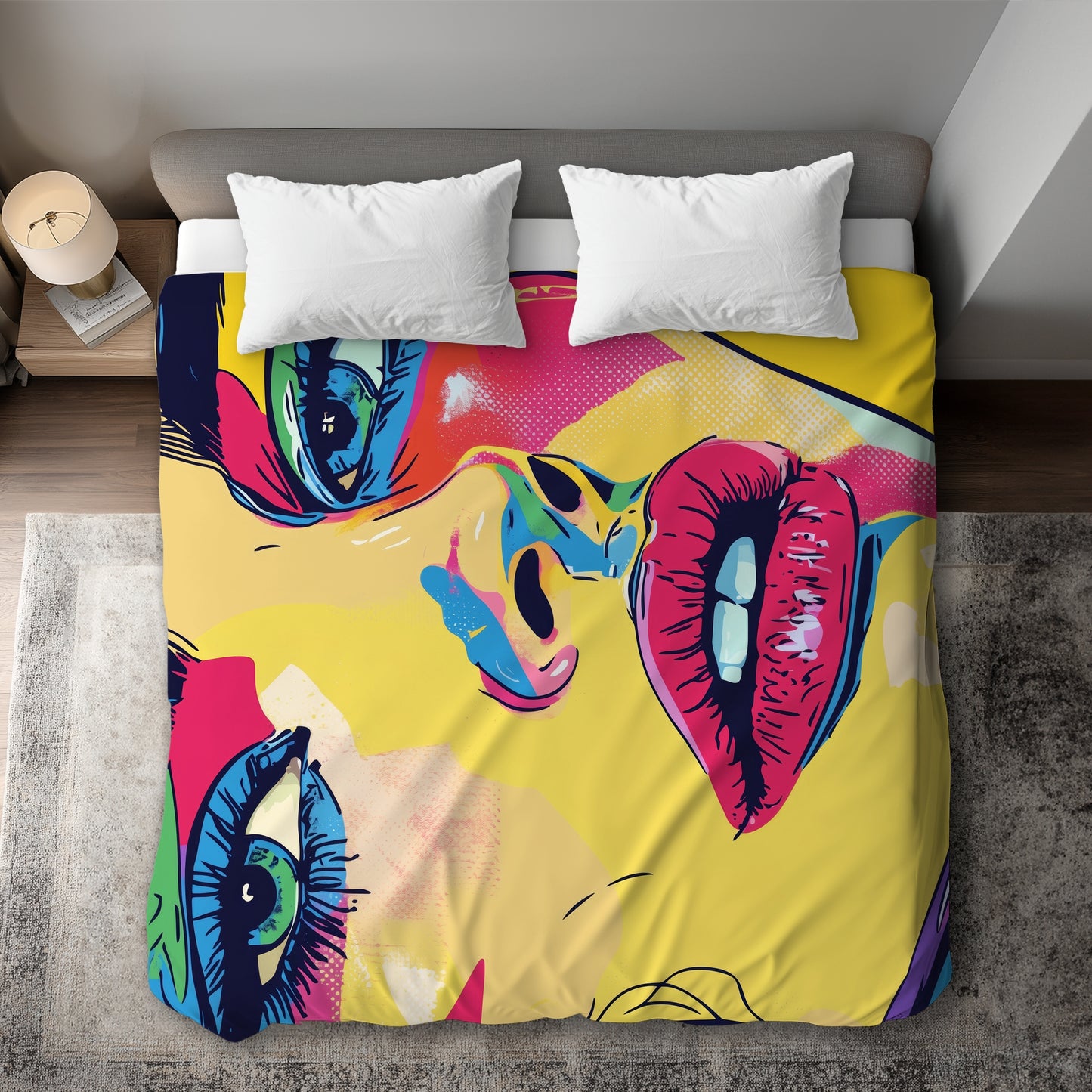 Glaze Blue Duvet Cover - Stylish Home Decor for Cozy Bedrooms
