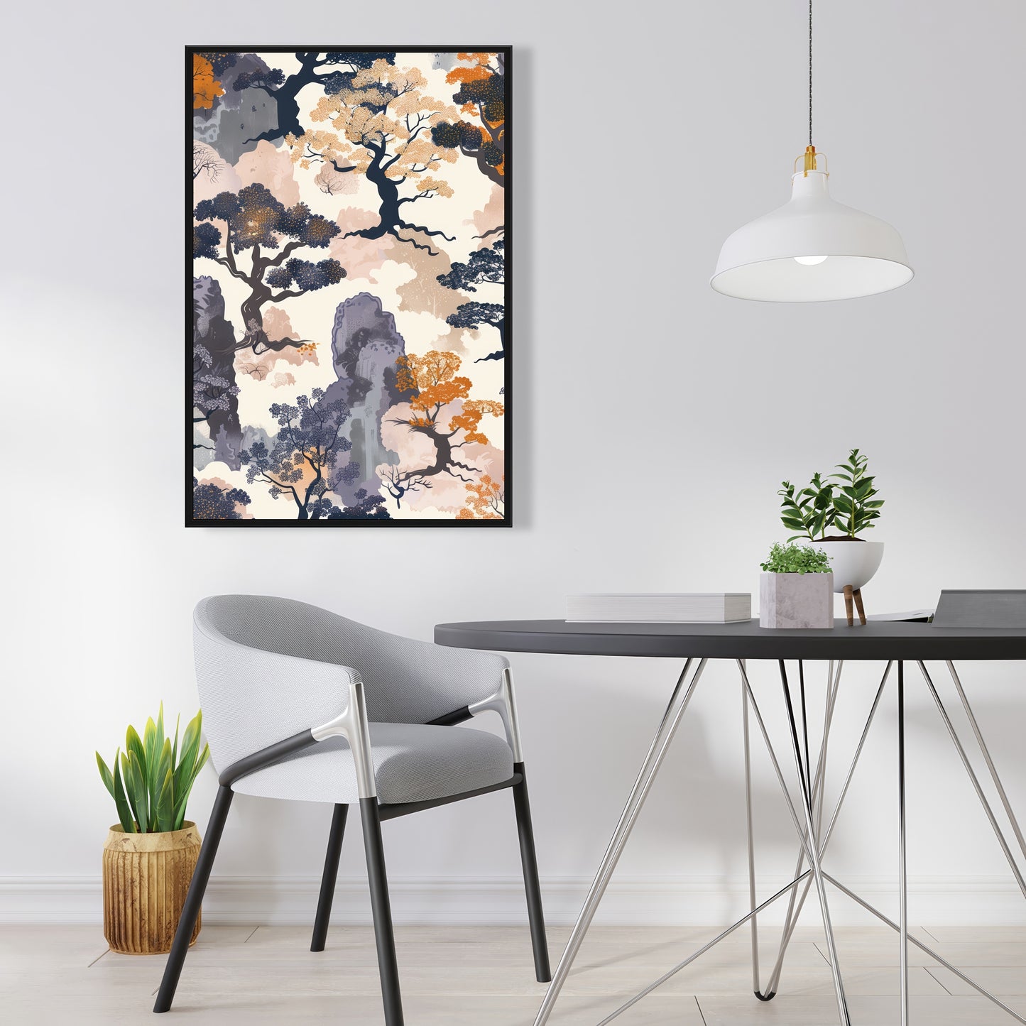 Voidless - 36"x36" Framed canvas