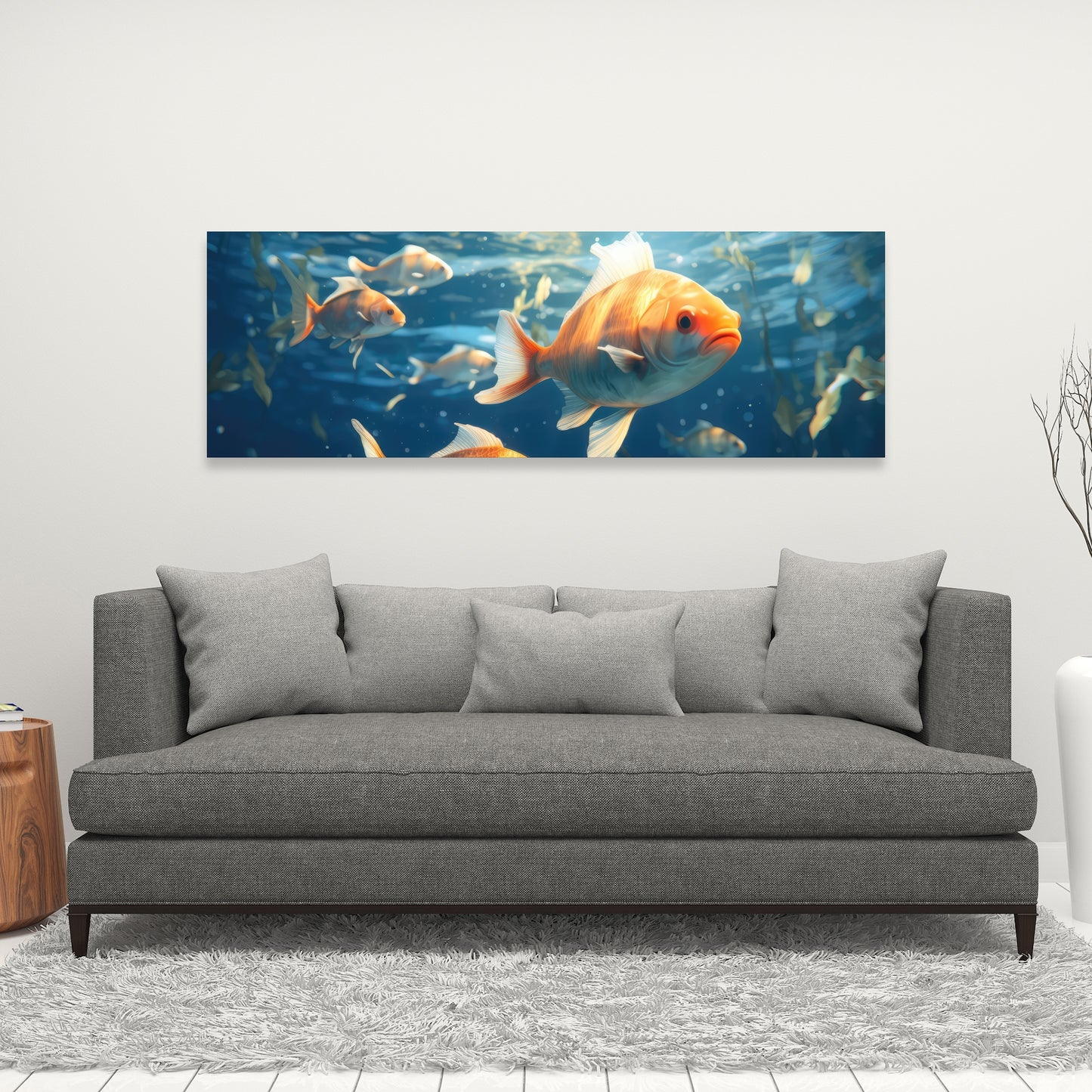 Free flow - 32"x32" Canvas