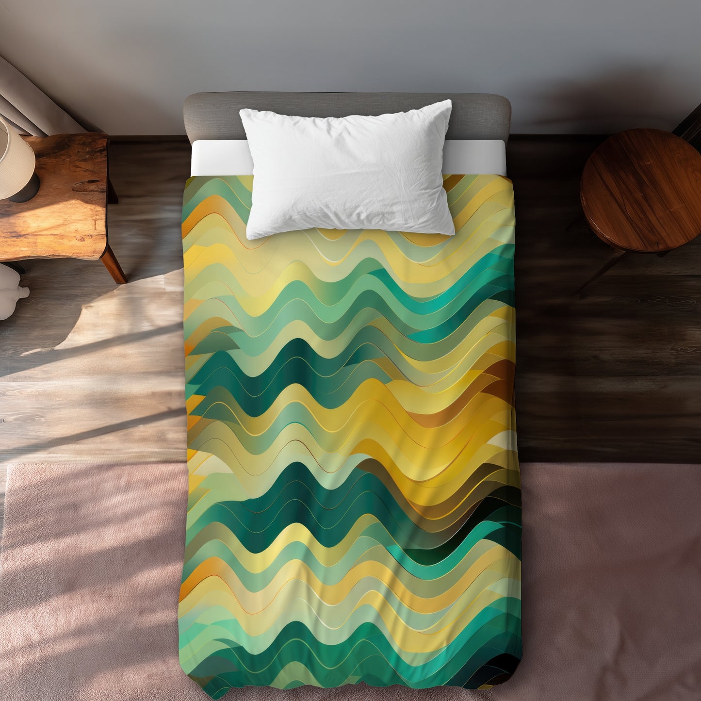 Rich by Design Turquoise Duvet Cover | Stylish Home Decor