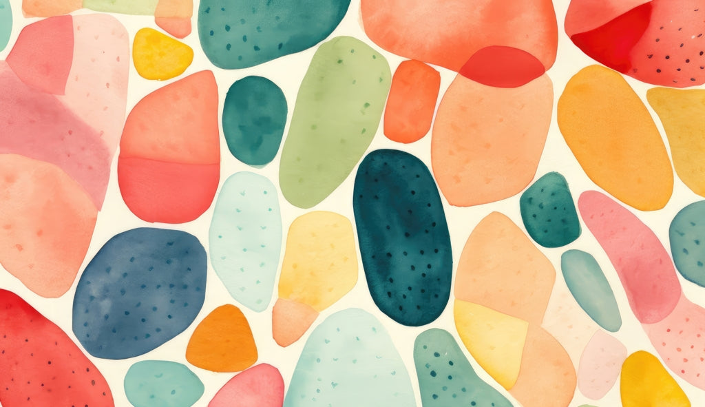 Seedy shapes - Orange Indoor/Outdoor Tablecloth for Home Decor