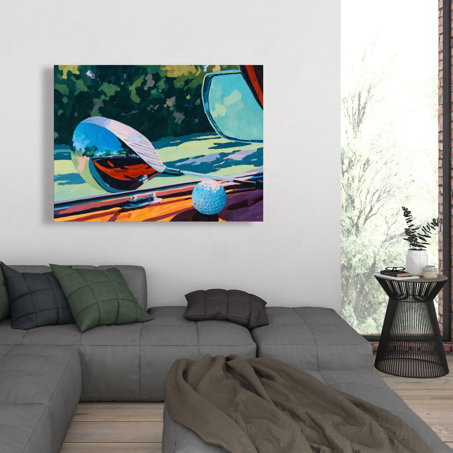 The Drive - Illustrative Object Canvas for Home Decor