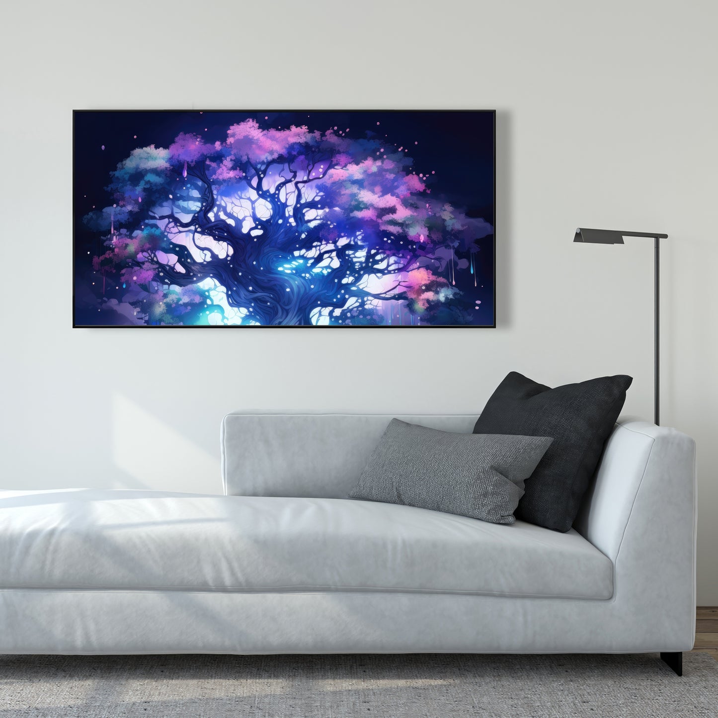 Make a wish - 36"x36" Framed canvas