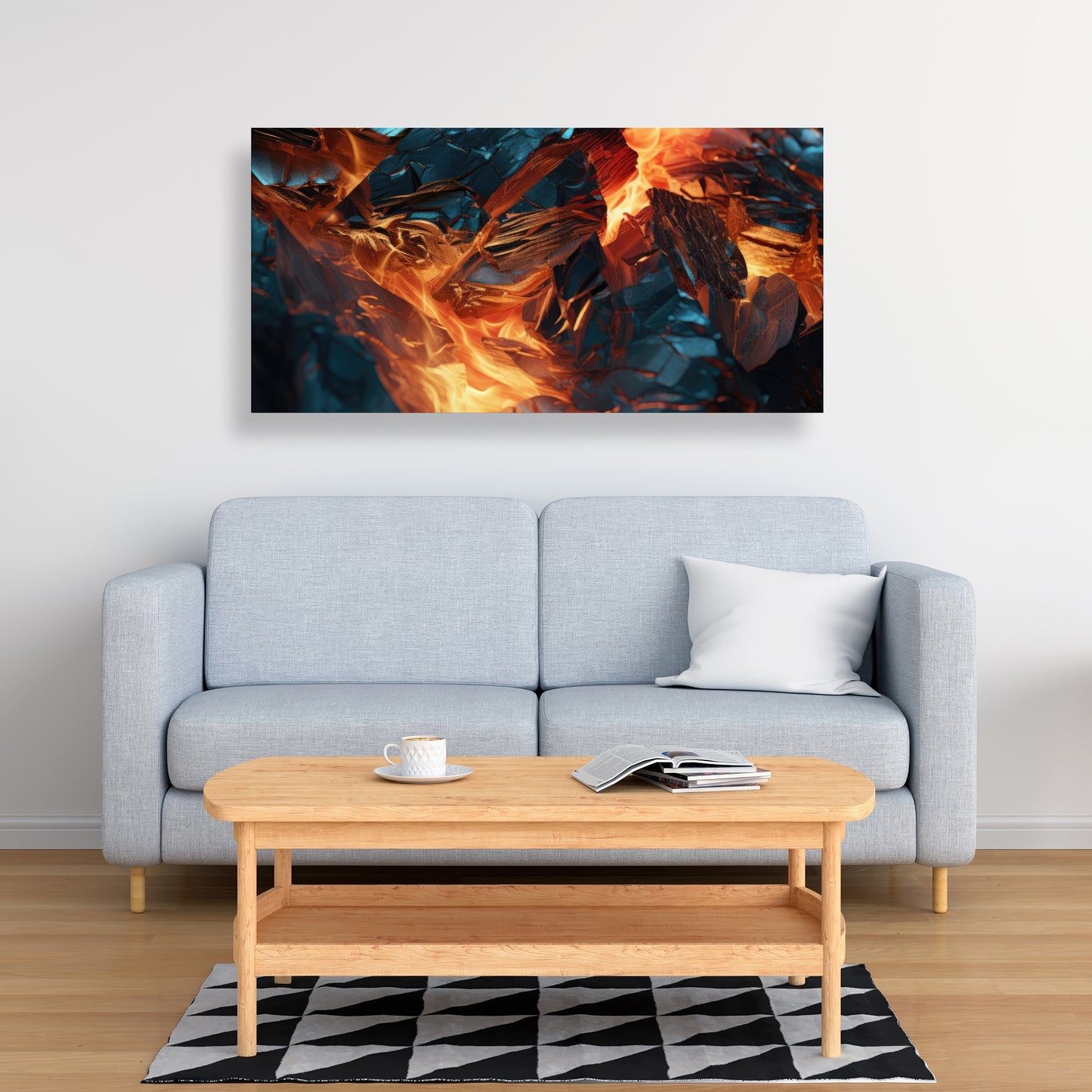 Cursed visions - 32"x32" Canvas