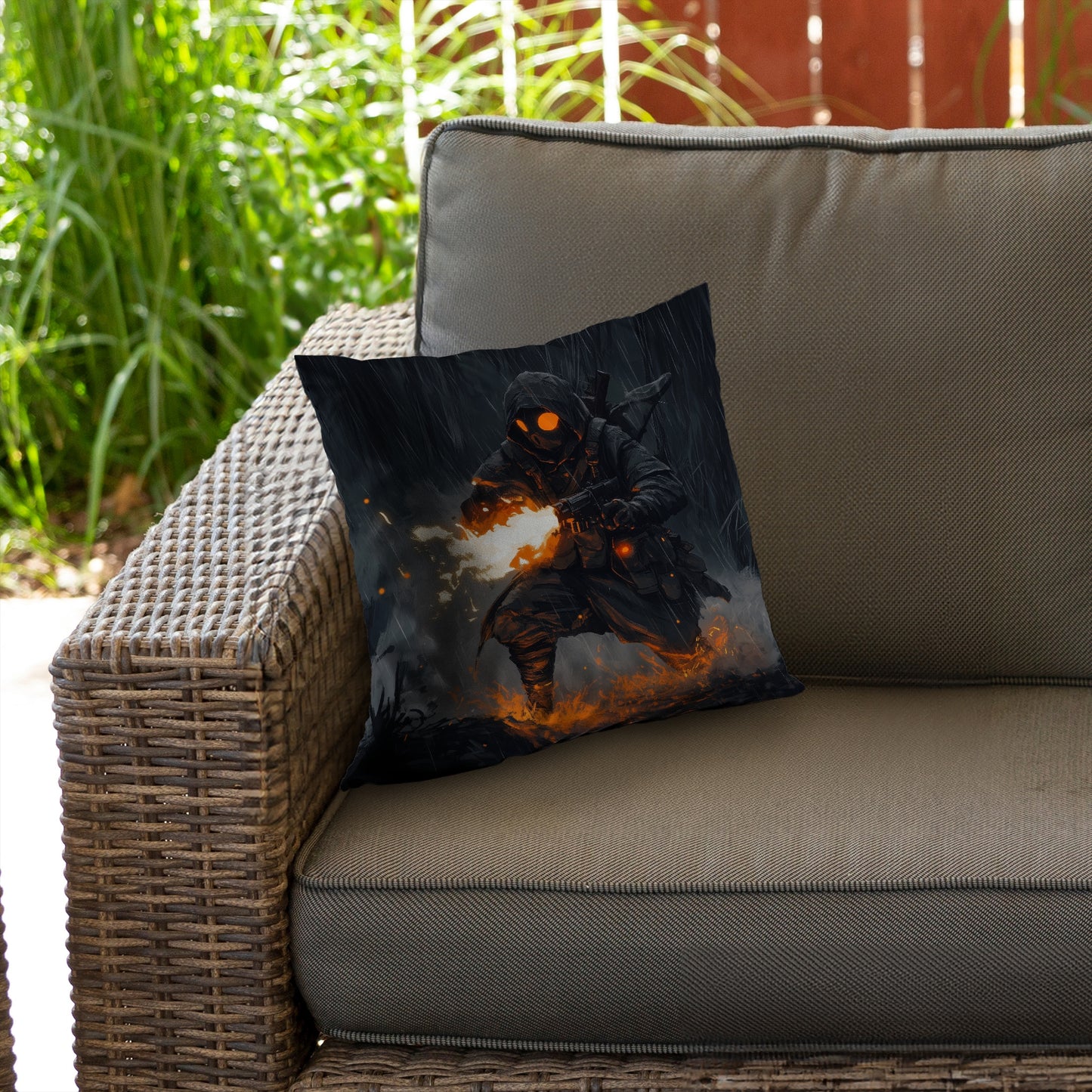 Scorch - Throw Pillow