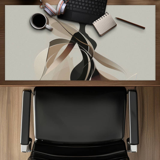 Classy silhouette - Desk Mat