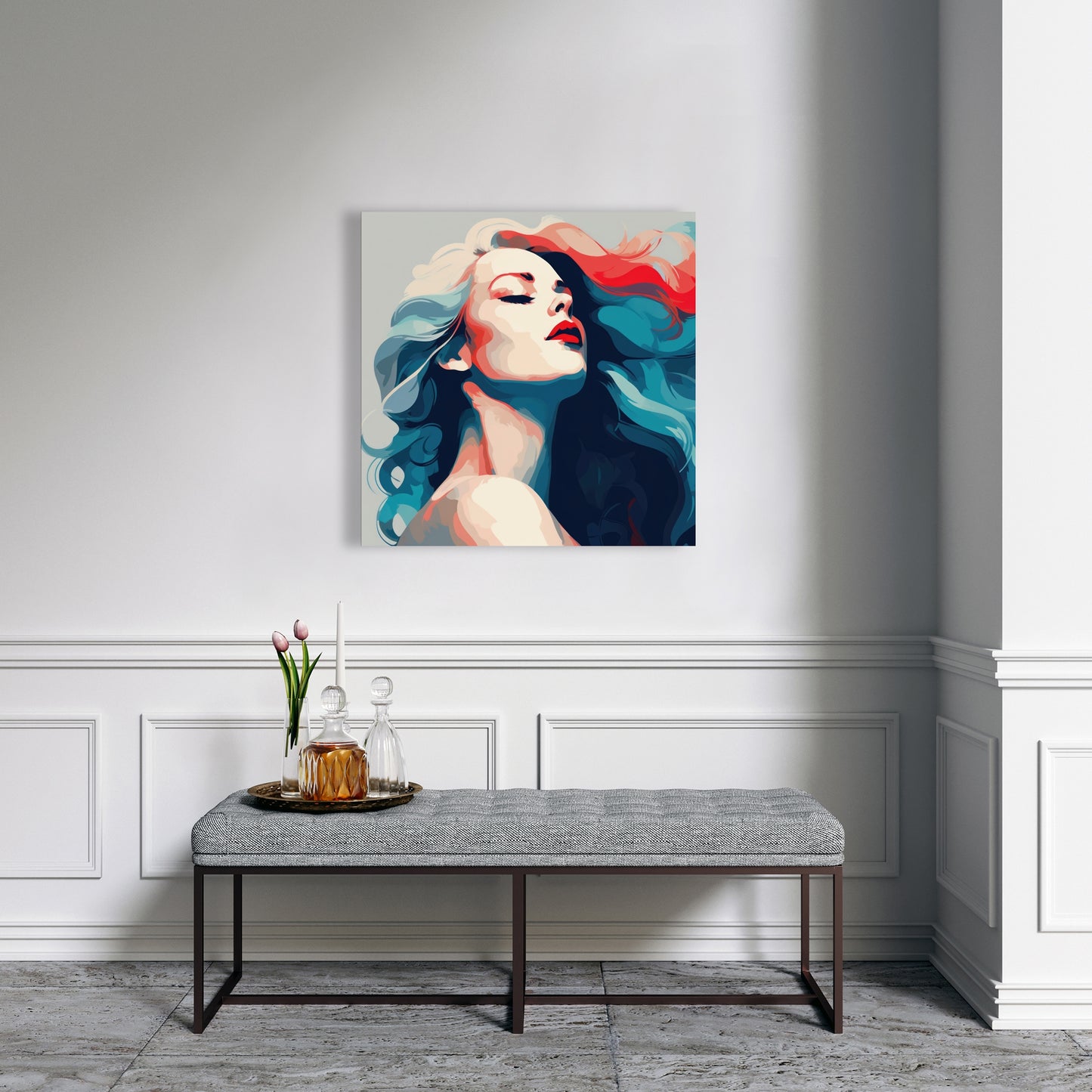 Beauty at its purest - 32"x32" Canvas