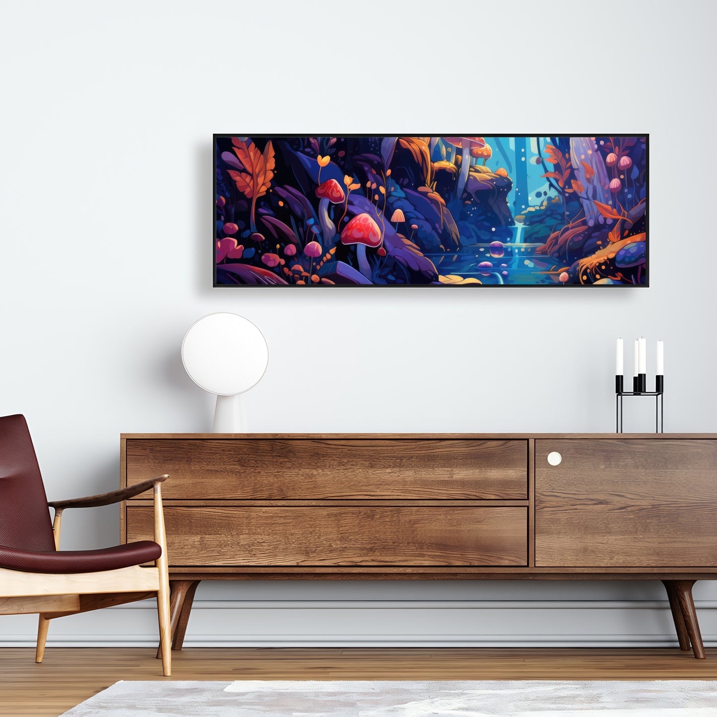 Take a look at that - 36"x36" Framed canvas