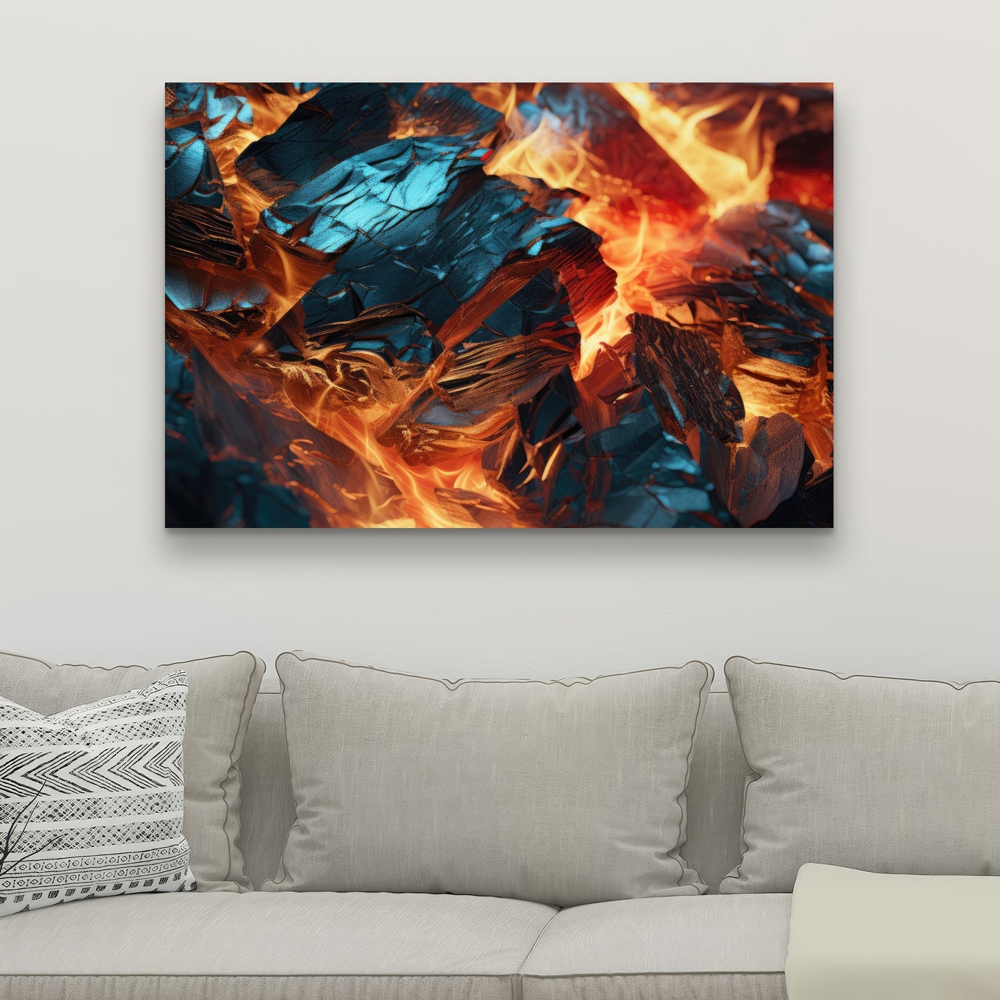 Cursed visions - 32"x32" Canvas