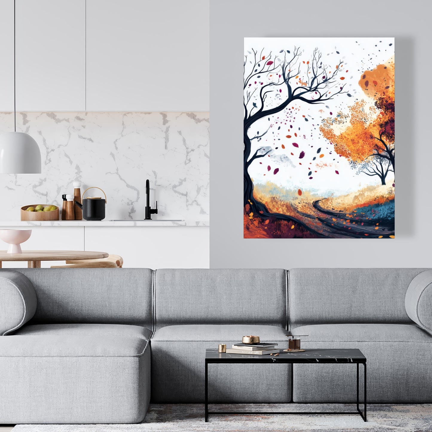 Cool weather - 32"x32" Canvas
