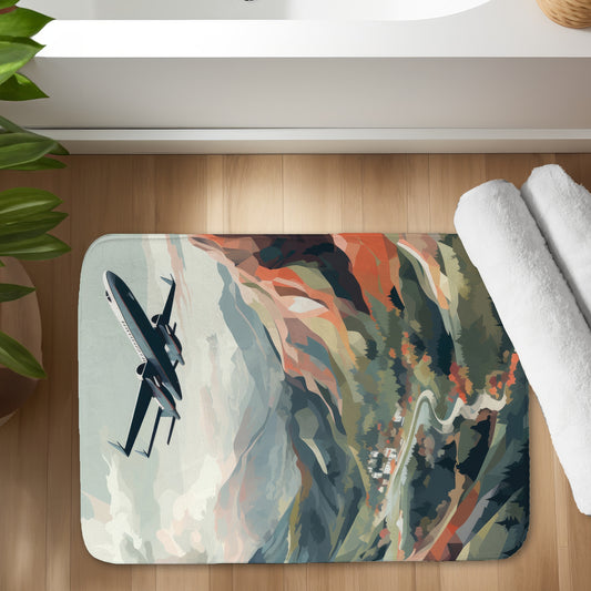 Shallow flight - 17"x24" Bath mat