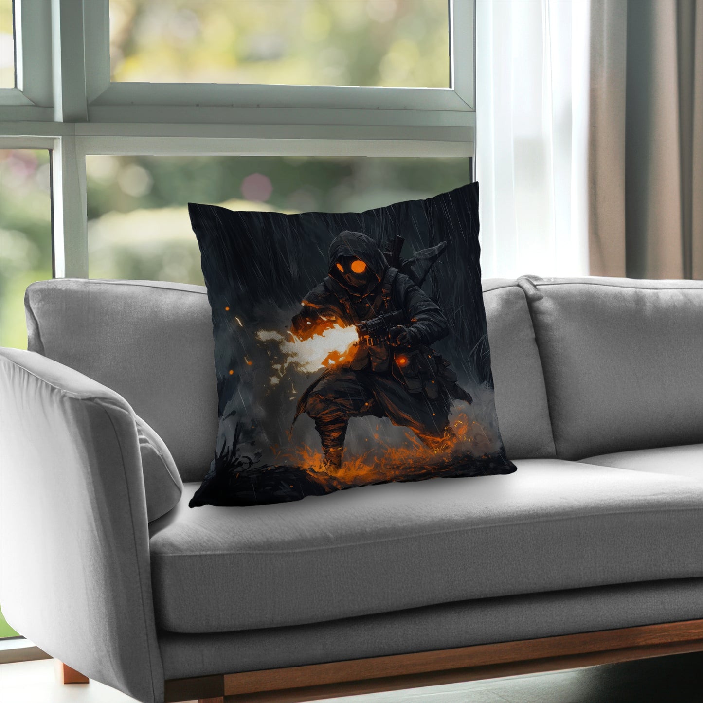 Scorch - Throw Pillow