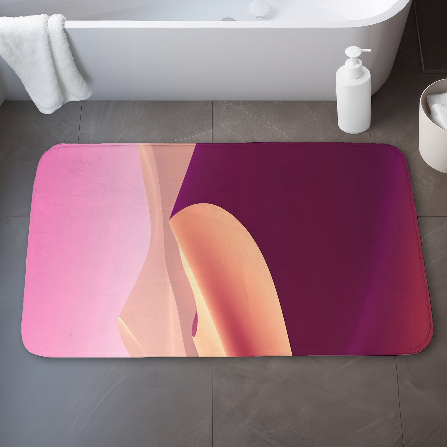 Calm dunes - 17"x24" Bath mat