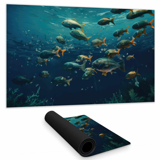 Shallow Swim Gaming Mat - Stylish Home Decor Play Surface