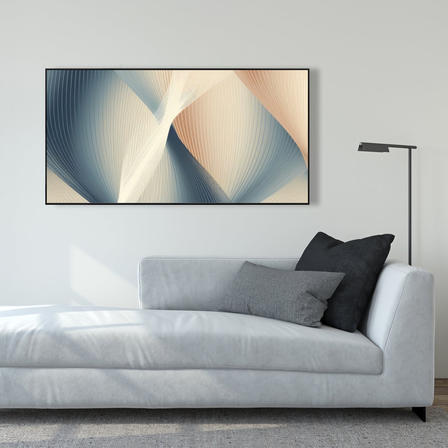 Heavenly threads - 36"x36" Framed canvas