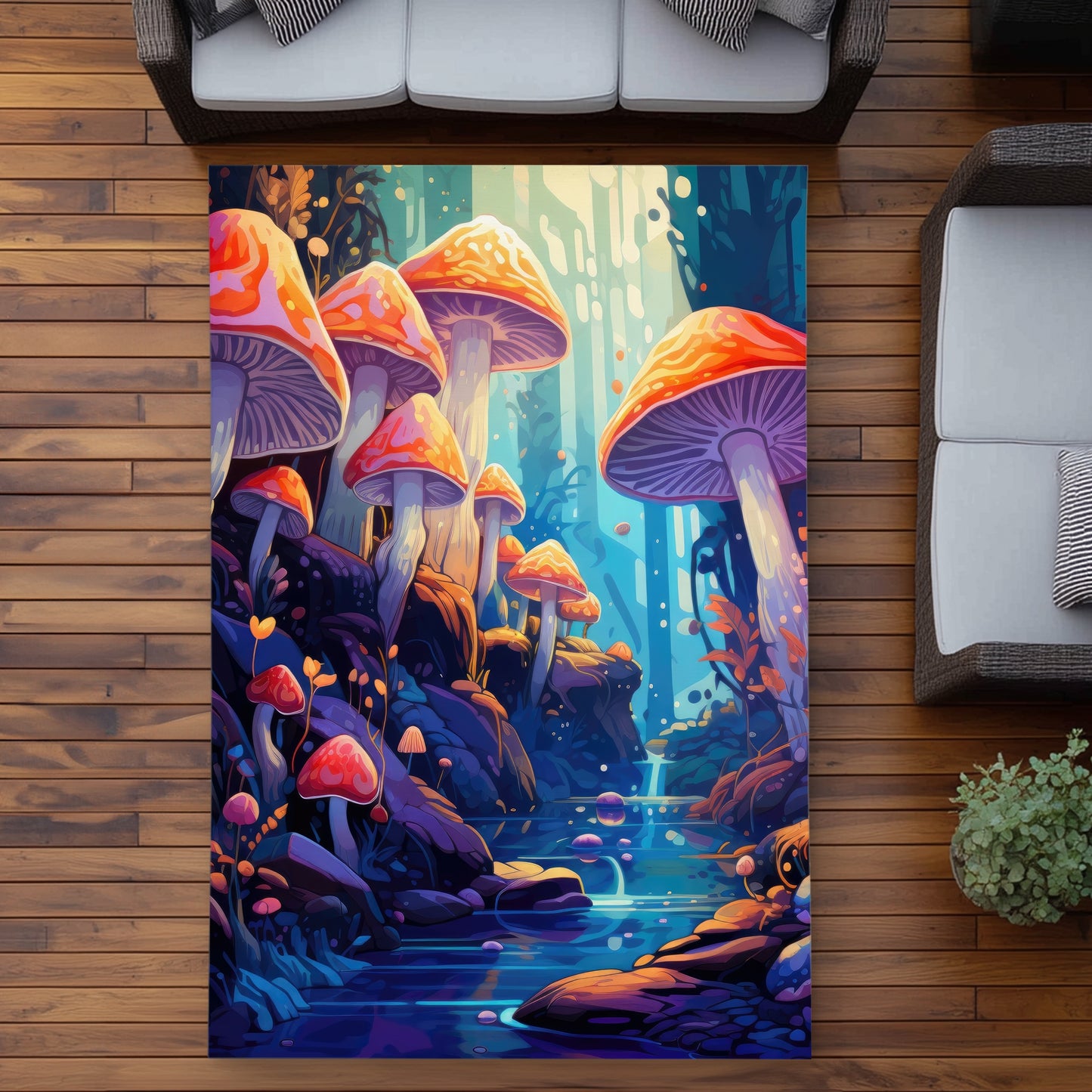 Take a look at that - Purple Outdoor Area Rug for Home Decor