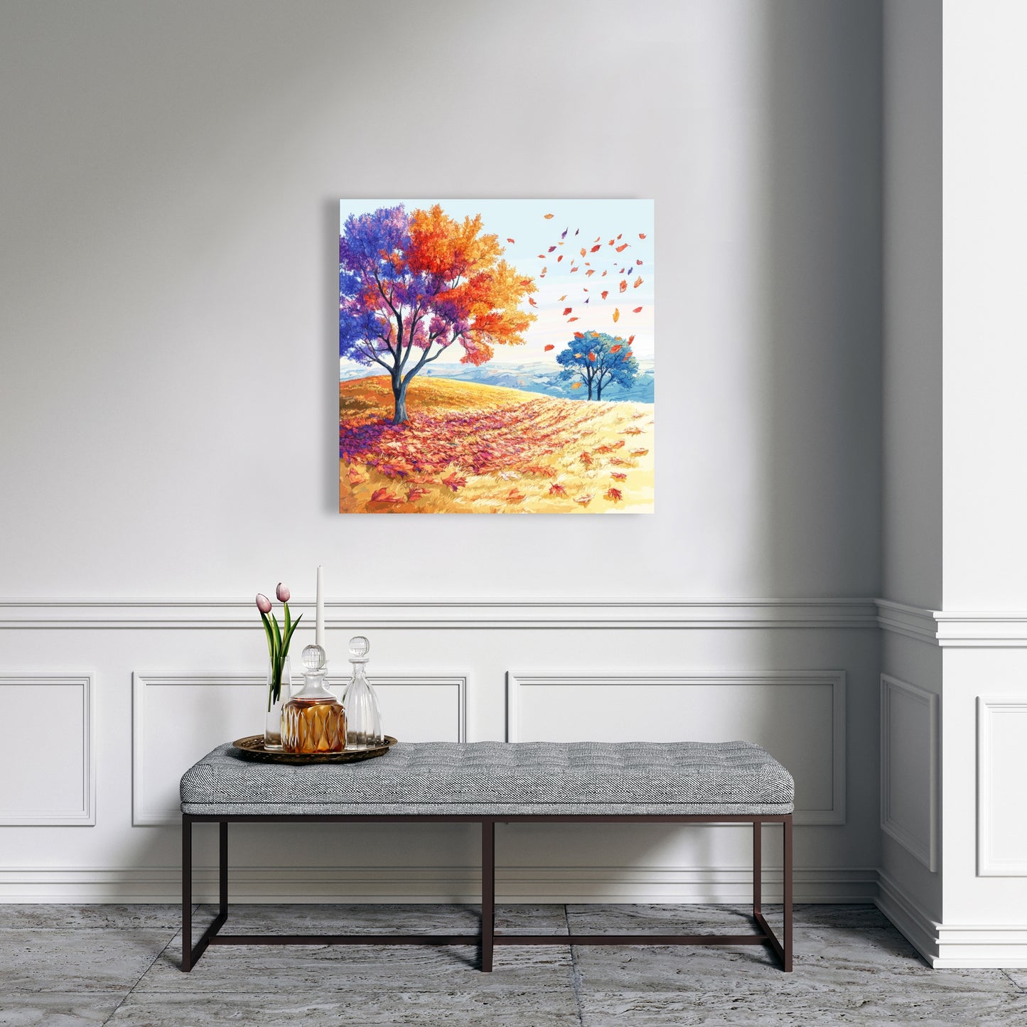 Spring breeze - Turquoise Canvas for Home Decor | Refresh Your Space