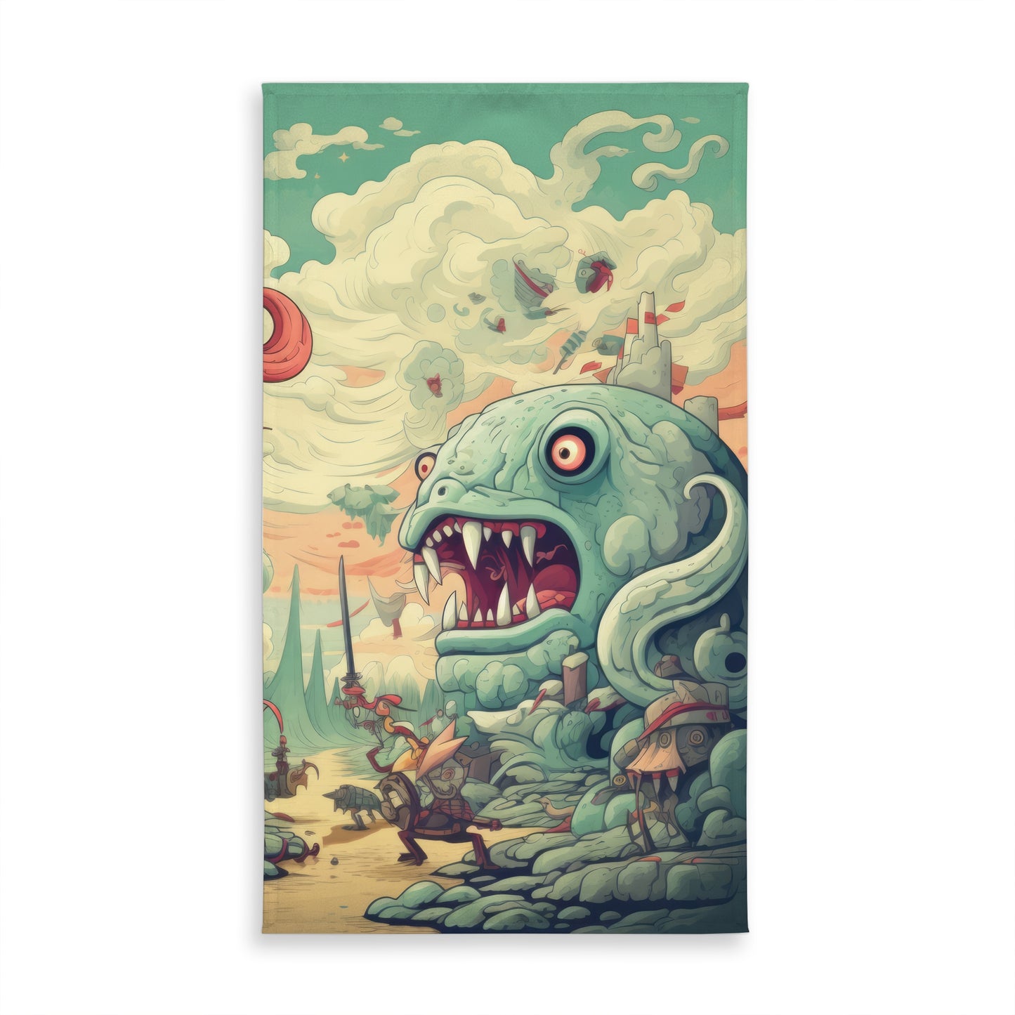 Two titans - Tablecloth