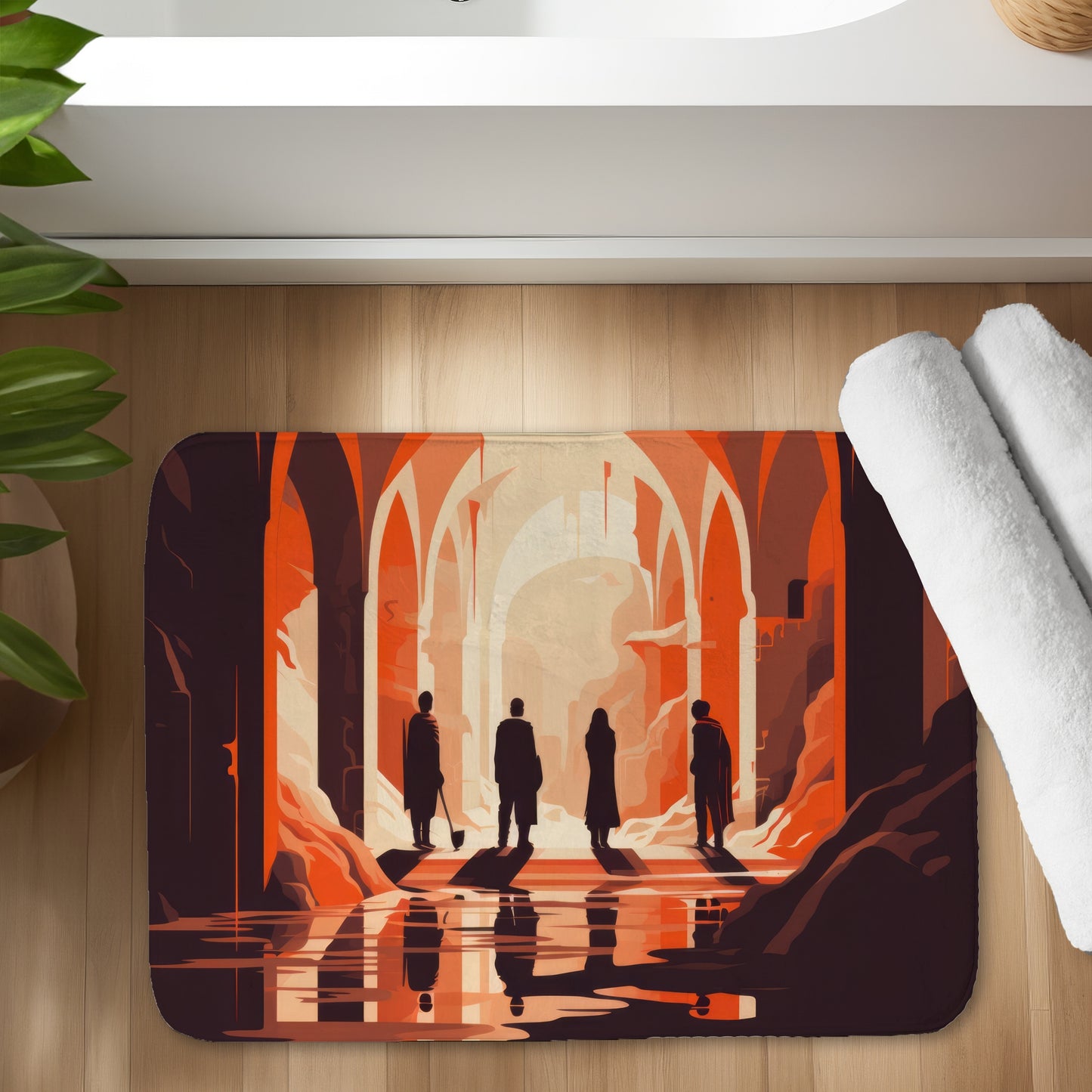 Faith restored - 17"x24" Bath mat