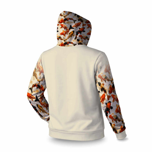 Sweat à capuche Koi Dance Flow | Vêtements élégants