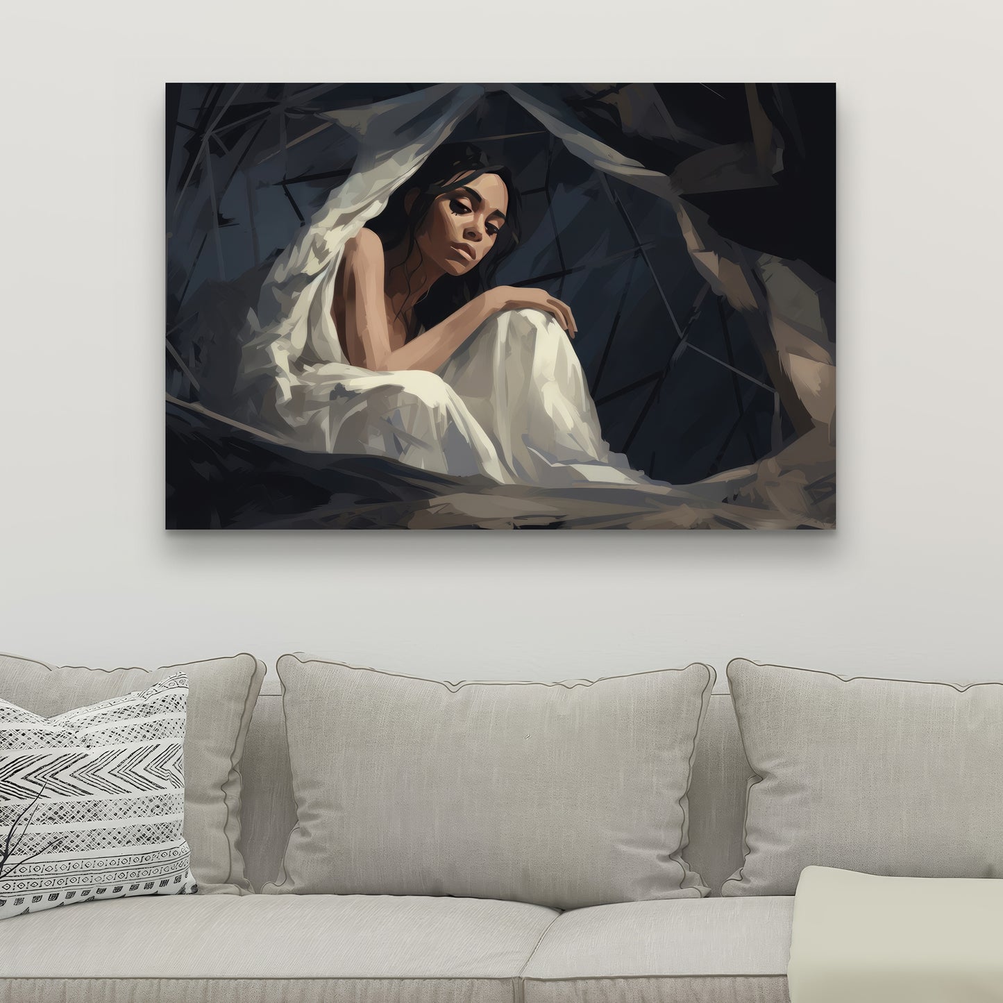 Cocooned - 32"x32" Canvas