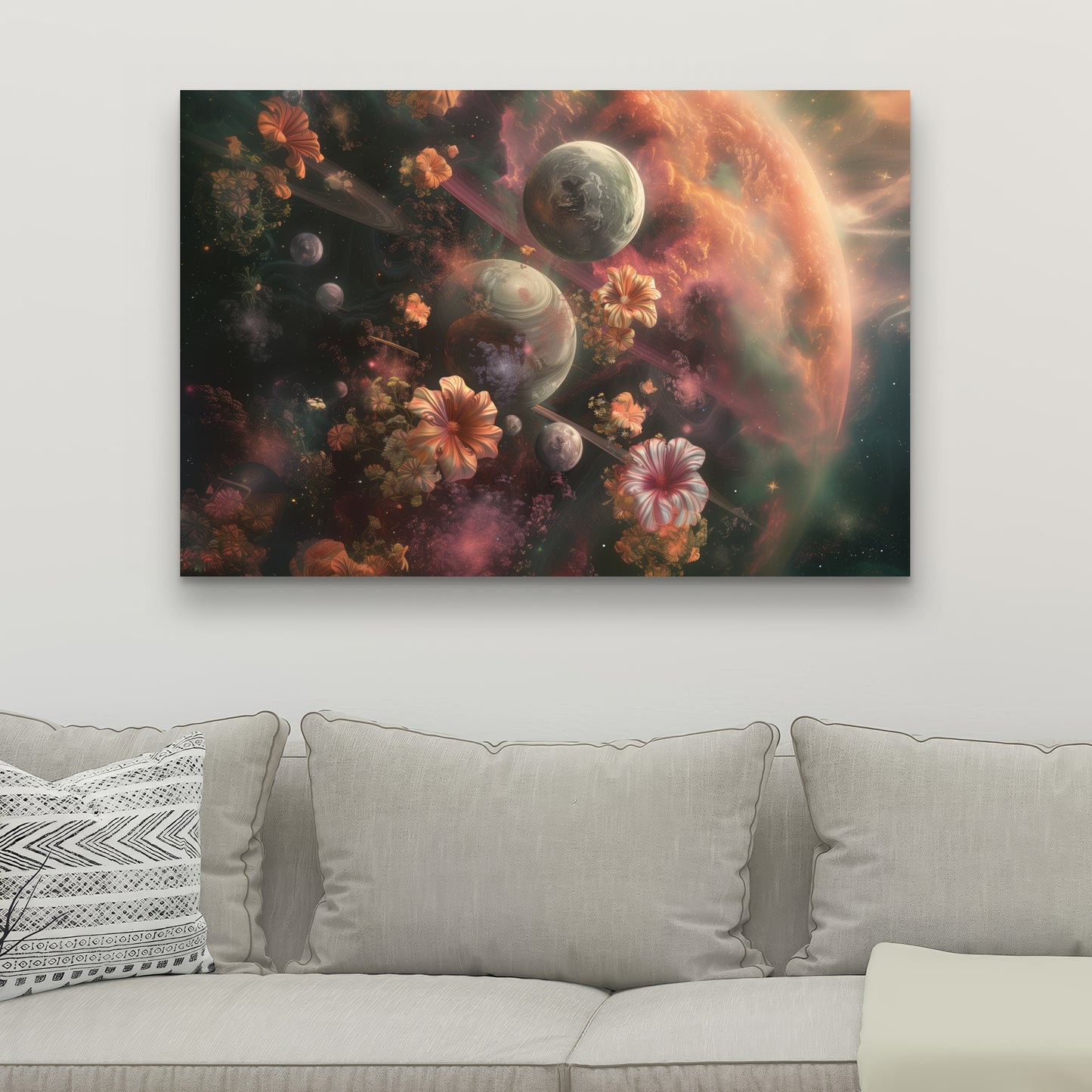 Capturing light - 32"x32" Canvas
